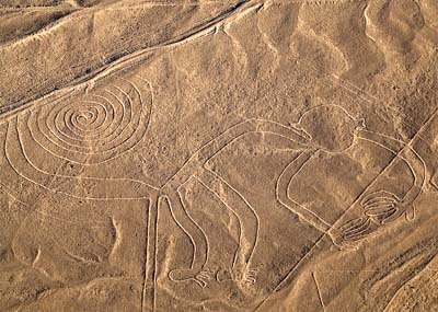 Nazca-Linien Affen