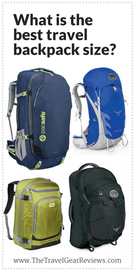 Bitis Backpack Najbolji Putovanja ruksak Veličina: Kako Big trebao ruksaka biti?