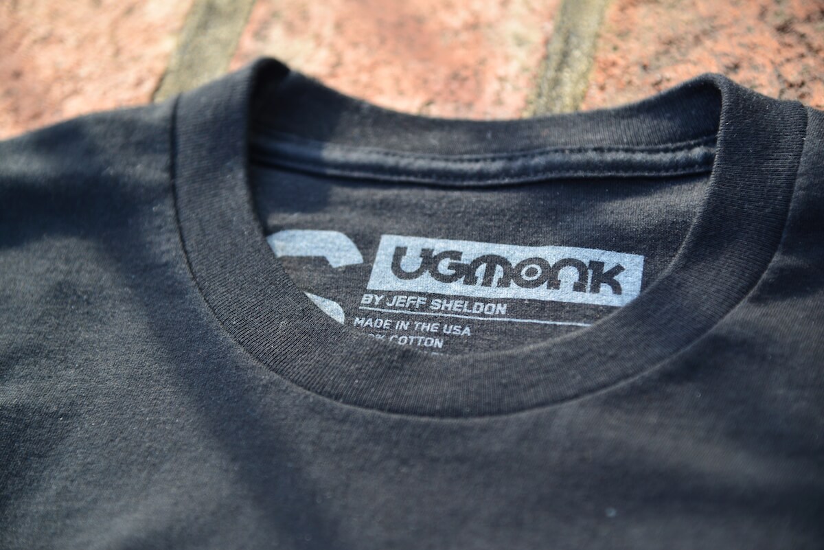 Ugmonk горы Черная серия T-Shirt