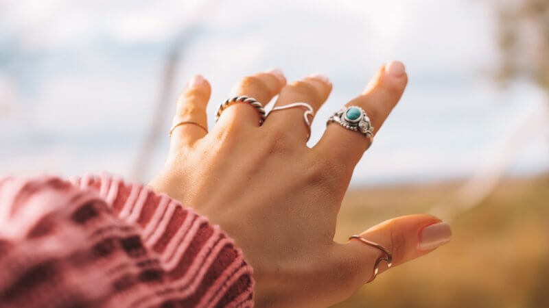 travel inspired rings